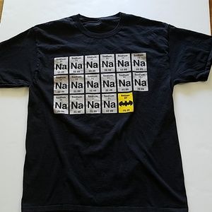 Batman theme song periodic table T shirt